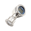 Stainless Steel Sanitary Type 4-20ma Flush Diaphragm Pressure Transmitter With Digital Display